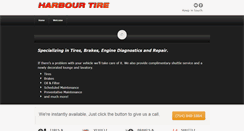 Desktop Screenshot of harbourtire.com
